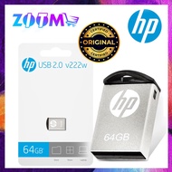 MINI HP V222W METAL USB FLASH FRIVE PENDRIVE 16GB 32GB MEMORY STICK DUSTPROOF PENDRIVE