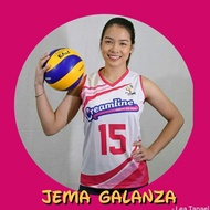 Creamline Cool Smashers Galanza Jersey 15 Shirt 12 PVL Volleyball T Shirt 23 Pink Full Sublimation F