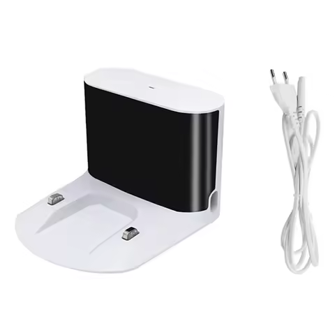 B25B For Roborock Vacuum Cleaner Charging Base Parts- Charge Dock+ Power Cord For S50 S51 S55 S65 T6