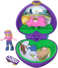 Mattel Polly Pocket Tiny Pocket World, Polly & Peaches