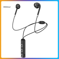  Magnetic Wireless Bluetooth-compatible Stereo Earphone Handsfree Neckband Headset with Mic