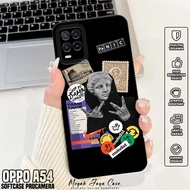 HP Oppo A54 Phone Softcase - Oppo A54 Aesthetic Motif Case - Oppo A54 Phone Silicone - Oppo A54 Phon