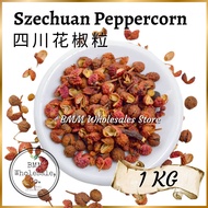 Sichuan Peppercorns 1KG | Sze Chuan Peppercorn | 四川花椒粒 - Green Pepper cprn - Si chuan peppercorn