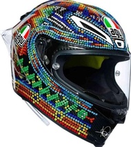 Agv Pista Gp-R Rossi Winter Test 2018 Helm Full Face Helm Balap