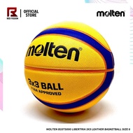 Molten B33T5000 Libertria 3x3 Leather Basketball Size 6