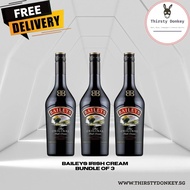 Baileys Irish Cream 700ml (Bundle of 3) BBD: 04/2026)