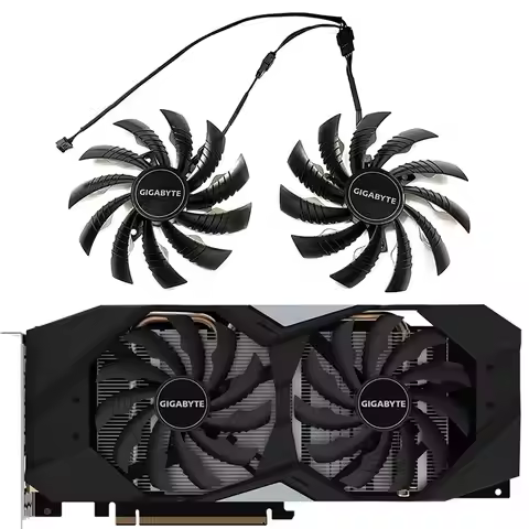 NEW 95MM 4PIN PLD10010S12H/PLD10010S12HH GTX 1650 1660TI GPU Fan，For Gigabyte RTX 2070、RTX 2060 SUPE