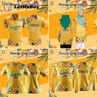 Family Day—Malaysian IDAN Design Baju Jersi Muslimah murah t Shirt Mu Labuh plus Size Baju Muslimah Cotton Couple Set Viral Jersy Muslimah Long Sleeve malaysia 5xl Batik Dewasa