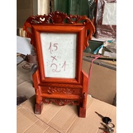 Incense wood altar photo frame 15x21, 18x24, 13x18 inside frame