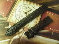 NOS 倉底 AX ARMANI 18MM 真皮錶帶 FIT 16MM扣