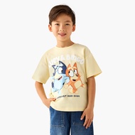 Babyshop Bluey Crew Neck Short Sleeves T-Shirt With Graphic Print