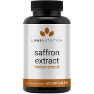 Luma Nutrition Saffron Extract Capsules - Premium Saffron plements - 88.50 mg Pure Saffron Pills - M