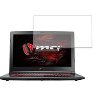 Puccy Anti Blue Light Tempered Glass Screen Protector Film, compatible with MSI GL62M 7RDX (1010JP) 