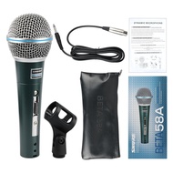 (ส่งไวร้านแนะนำ)ไมโครโฟน Shure Beta 58A ไมค์สาย ไมโครโฟนพร้อมสาย 4.5 เมตร PROFESSIONAL Vocal Microph