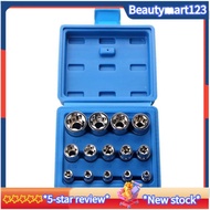 14PCS Female E Star Torx Socket Set E4-E24 E-Torx External Hex Socket Insert Nut
