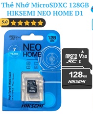 Thẻ Nhớ chính hãng MicroSDXC HIKSEMI NEO HOME D1 128GB Xanh – Hàng chính hãng – BH 7 năm