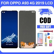 Original LCD For OPPO A93 4G CPH2121 LCD Display Touch Screen Assembly Replacement with Frame