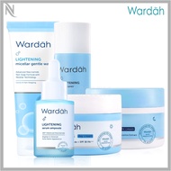 Paket Glowing WARDAH Lightening ( Gentle Wash + Toner + Serum + Day Cream + Night Cream ) - 5 PCS Untuk Kulit NORMAL - KERING
