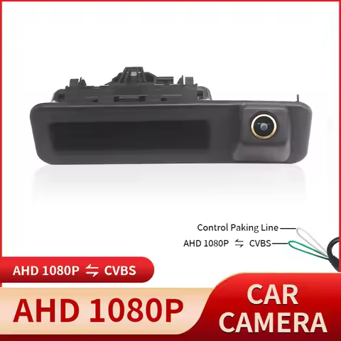 AHD 1080P Car Trunk Handle Reverse Camera for BMW 5 Series F10 F11 / 3 Series F30 F31 F32 / X3 F25 /