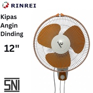 12 Inch National Quality Wall Fan - Rinrei 12" Wall Fan DRN 201 12 (G)