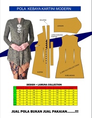 POLA kebaya kartini