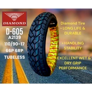 Diamond Tire R17 (D605) Dual Sports Tire For XR150, XR125 , XTZ150