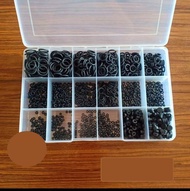 Oring sil box lengkap isi 1.800pcs untuk od22 & od25 Seal box oring Material NBR70 import presisi