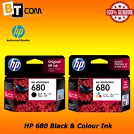 HP 680 Series (Black+Color) Package Set Original Ink Cartridge F6V26AA+F6V27AA