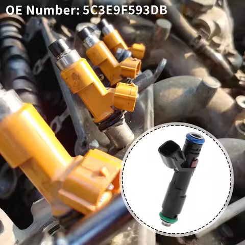 UXCELL No.5C3E9F593DB Fuel Injector for Ford Expedition 5.4L 05-06 Engine Fuel Nozzle