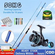 Shimano Fishing Rod Full Set Rod Spinning reel set Pancing 1set UL Casting Rod Outdoor Fishing set