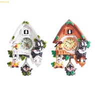 weroyal Retro Cuckoo Clock Hanging Decorative Battery Operated with Waterfall Effect