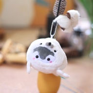 Plushie Penguin Gantungan Kunci Mobil Tas Keychain Plush Whale Lucu