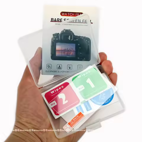 Camera Tempered Glass Screen Protector for Canon EOS R50 R50V R100 R10 RP R8 R7 R6 M50 M100 M6 Mark 