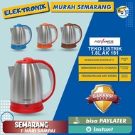 1.8 Liter Electric KettleAdvance Electric Kettle/ AK-181 1.8 Liter Energy Saving Electric Kettle