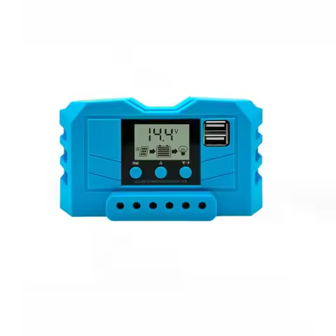 PWM Solar Panel Charge Controller for 12V 11.1V 12.8V 3 types of Battery with USB