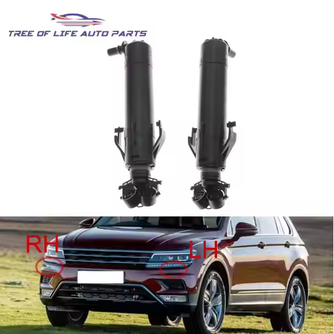 Front Headlight Washer Nozzle For Volkswagen Tiguan II Mk2 AD BW BT 2016-2020 5NA955104A 5NA955103A 