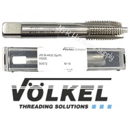Machine Tap VOLKEL GERMANY M3-M20 ( M3x0.5 M4x0.7 M5x0.8 M6x1.0 M8x1.25 M10x1.5 M12x1.75 M14x2.0 M16
