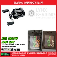 Lynx Bearing Daiwa liberto pixy PX SPR ceramic stainless steel fishing baitcasting spool reel