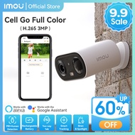 IMOU CELL GO Full Color w / Solar Panel 3MP 2K CCTV Wireless Wifi PIR HUmen Detection Color Night Vi
