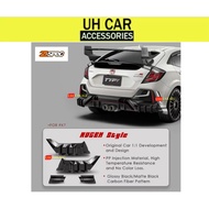 HONDA CIVIC FK8 ORI TYPE R MUGEN ADD ON KIT LIP DIFFUSER BODYKIT
