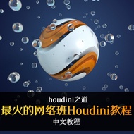 Zero Basic Houdini Online Class System Tutorial Particle Special Effects Chinese Video Houdini Inten