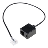 GB Universal RJ45 To RJ11 Cable Adapter Convert Networking Connection To Telephone RJ11 Female to RJ