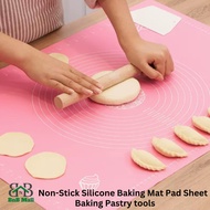 Non Stick Silicone Baking Mat Flour Rolling Scale Kneading Dough Pad Pastry Liner Bakery Measure 烘焙垫