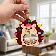 Cartoon Non Woven Shake Pendant Diy Material Kits Cute Diy Craft Keychain Handmade Toy Shaker F1s6