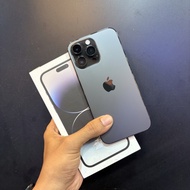 Iphone 14 pro max 256gb ibox second original black