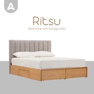 Arturo - Ritsu Storage Bedframe Queen Size