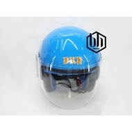 HELMET CHILDREN BUDAK V10 BKP ( SIZE 57 WITH VISOR / SIRIM CERTIFIED )