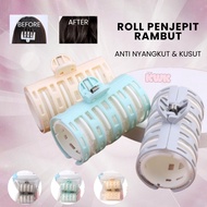 Large Hair Roll + Curler / Hair Roller Contains 2 Pcs / Roll Bangs Curler