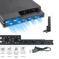 Base Support For Sony Playstation Play Station PS 4 PS4 Pro Slim Stand Control Cooler Cooling Fan Ga