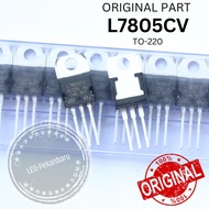 ORIGINAL IC L7805CV 7805CV L7805 7805 POSITIVE 5V VOLTAGE REGULATOR TO-220